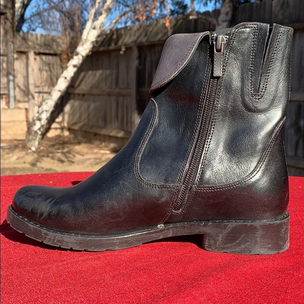 Jafa 2122 Contrast Ankle Boots Black Size 37 - Picture 2 of 10
